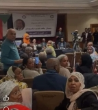 سُودانيون يتظاهرون في لندن والشرطة تنقذ الموقف