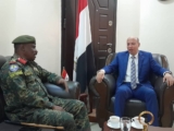 تفاصيل لقاء بين قائد منطقة البحر الأحمر العسكرية ومسؤول مصري