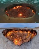 مشتعلة منذ 50 عاماً .. تعرف على بوابة الجحيم