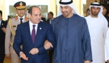 مباحثات بين السيسي وبن زايد بشأن السودان..